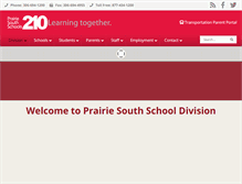 Tablet Screenshot of prairiesouth.ca